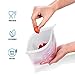 Zulay Reusable Silicone Food Storage Bags - 4-pack Food Grade and Eco-Friendly Preservation Bags - Airtight Seal Silicone Food Bag for Storing Food, Vegetables, Fruits, Liquids, and More.