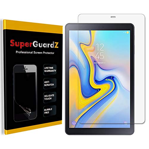 [3-Pack] Samsung Galaxy Tab A 10.5 Screen Protector - SuperGuardZ, Ultra Clear, Anti-Scratch, Anti-Bubble [Lifetime Replacement]