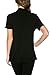 12 Ami Basic Solid Short Sleeve Open Front Cardigan Black 3X