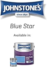 Johnstone's Blue Star Emulsion Paint Tester Pot 75ml Easy to Apply Dries 1-2h view 8