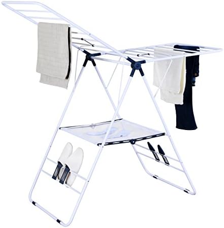Annbo Livinn GULL WING DRYING RACK Heavy Duty Clother Drying Racks White