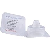 Sterile Syringe Filter PVDF Hydrophilic Filtration 0.22 um Pore Size, 25 mm Membrane Diameter Sterile PVDF Membrane Individua