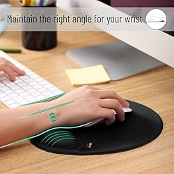 Mr. Pen- Mouse Pad with Wrist Support, Ergonomic