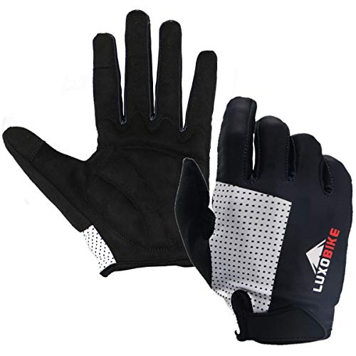 LuxoBike Cycling Gloves MTB Mountain Bike Gloves Biking Gloves Men