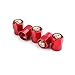 TK-KLZ 5Pcs Metal Car Tires Valve Stem Caps for Fiat Abarth Fiat 500 Abarth 1000 1100 TC 204A Berlinetta 500C Coupe Scorpione Spider Simca 2000 204A 205A Berlinetta Alfa Decorative Accessories