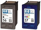 HP Hewlett Packard Combo Pack Cartridge N 56 57 Inkjet Black Colour view 3