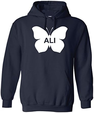 Local Imprint Men's Butterfly Ali Hoodie L Navy