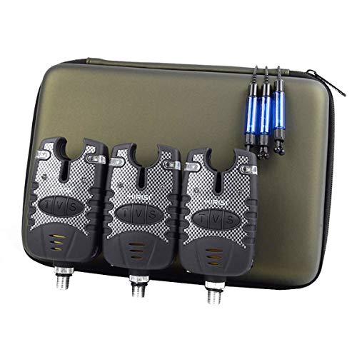 RanDal Karpfenangeln Bissanzeiger U0026 Beleuchtetes Swinger Set Wasserdichtes Nachtlicht Angelwerkzeug