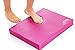 Go Go Active Balance Pad (Thick) – Exercising Training Mat for Therapy, Yoga, Pilates, Crossfit and Fitness – Non-Skid Bottom, Ecofriendly, Double-Sided – Home or Gym Use – XL 19×15” (Hot Pink)thumb 1