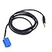 eLUUGIE 3.5mm Aux Cable Music Audio Adapter Aux Audio Cable for Porsche Becker CDR 220 and CR 220,AUX Cable Adapter for Samsung Galaxy S10/S9/S6,