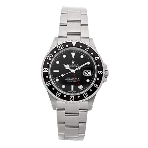 Rolex GMT Master II Mechanical (Automatic) Black Dial Mens Watch 16710 (Certified Pre-Owned)