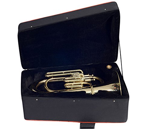 Euphonium 3 Valves (Tuba) Shinning Brass Bb FLAT "CHOPRA "M/ P & Bag