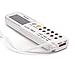 Polder Combination Clock, Timer and Stopwatch with Large, Easy-to-Read Digital Display, White