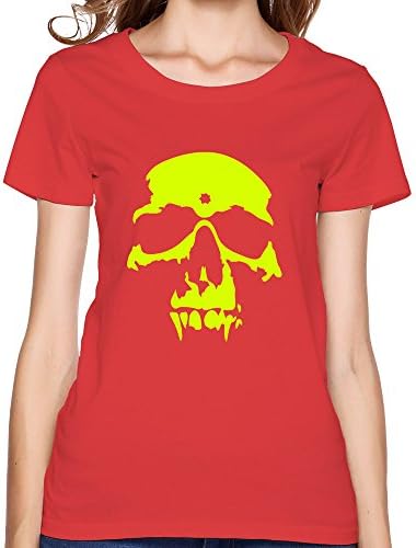 KEMING Women's Skull T-shirt L