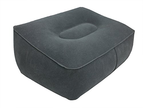Obbomed hr-7300 folding inflatable travel foot rest pil…