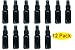 HOSL 1 Ounce Empty Spray Bottles for Cleaning Solution Travel bottles Refillable Fine Mist Perfume Sprayer Bottle Cosmetic Atomizers Spray Bottles (12 Pack, Black)