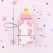 1Pc Random Slow Rising Feeding Bottle Scented Bread Phone Charm Bag Strap Squeeze Toy Fun