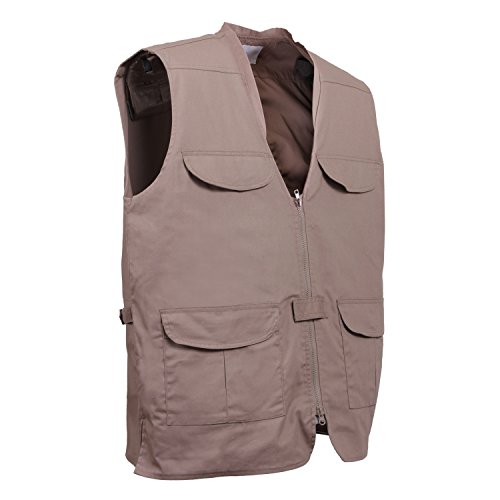 Rothco Lightweight Professional Concealed Carry Vest, Khaki, Large