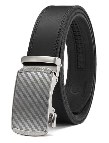 CHAOREN Men's Leather Ratchet Belt