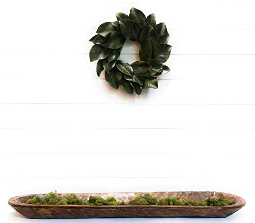 Extra Large Wood Dough Bowl- Extra Long Wood Decorative Bowl- The Big Bend