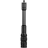 S F Archery Single Side V-Bar Mount, 6"-15" Compound Bow Stabilizer | Quick Disconnect, Adjustable Aluminum Alloy Back Bar Stabilizer Mount, Carbon Fiber Balance Rod Stabilizer, Hunting shooting