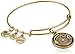Alex and Ani Ouroboros Expandable Rafaelian Gold Bangle Bracelet