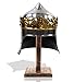 Antique Replica 13Th Century King Robert The Bruce Medieval Armor Display Helmet 18ga Steel Templar