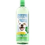 TropiClean Fresh Breath Plaque Remover Pet Water Additive 33.8oz