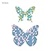 DECOWALL DW-1201 38 Colourful Butterflies Kids Wall Stickers Wall Decals Peel and Stick Removable Wall Stickers for Kids Nursery Bedroom Living Room d?cor