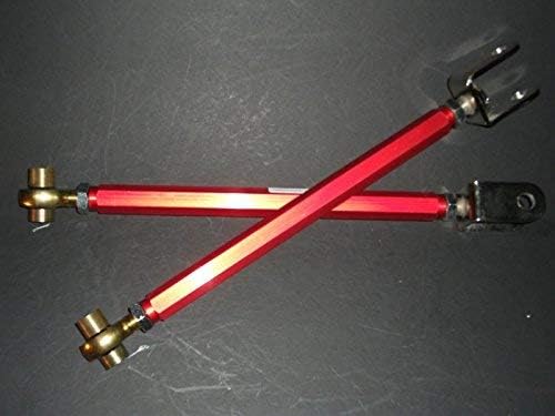 Battle Version Rear Toe Links Compatible with 2003-13 Infiniti G35 G37 V35 V36