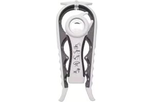 Jar Opener Set, 5 in 1 Multi Function Bottle & Can Opener, Suitable for Camping, Travel, Grey