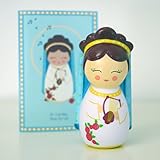 Shining Light Dolls St. Cecilia Collectible Vinyl Figure with Story and Prayer Card