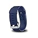 KingAcc Compatible Replacement Bands for Fitbit Charge HR, Soft Silicone Band with Metal Buckle Fitness Wristband Sport Strap Women Men (1-Pack, Dark Blue, Small)
