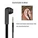 MXditect EB166 Headphones with Mic Stereo Earphones for iOS Android Windows System, Black
