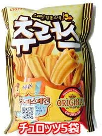 Amazon Crowm チュロッツ スナック 56ｇ ５袋入 日本語版 韓国 お菓子 おつまみ Churroz Besmile スナック菓子 通販