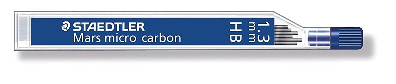 Staedtler 1.3 mm HB Leads for Mars Micro Mechanical Pencil (Pack of 6)