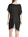 Adreamly Women's Chiffon Tassel Kaftan Swimsuit Beach Cover Up