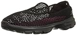 Skechers Performance Womens Go Walk 3 Super Breathe 2 Walking Shoe, Black, 8 M US