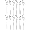 GRÄWE®, serie Königstein, taartvorkjes, roestvrij staal, 12 stuks
