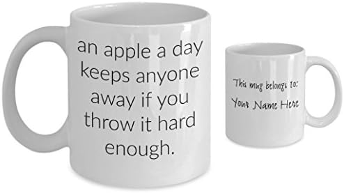 Coffee Mugs with Sayings and Ability to Design Your Own Mug. Customized Coffee Mugs Are Personalized Mugs with Text That Can Be Presents For Women, Men, Co-Workers or Gifts For Bosses.