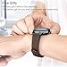 iBazal Gear S2 Classic Leather Band 42mm,Vintage Gear S2 Classic 20mm Leather Band Replacement Strap Compatible for Samsung Gear S2 Classic Smart Watch SM-R732/Huawei Watch 2 Men - Coffee+Black Clasp