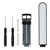 Replacement Smart Wrist Watch Accessory Band Strap for Garmin Forerunner 230/ 235/ 620/ 630/ 735XT, One Size
