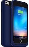 mophie juice pack reserve - Lightweight and Compact Mobile Protective Battery Case for iPhone 6/6s - Blue (Certified Refurbished)