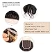 Brazilian Boby Wave 4x4 Three Part Lace Closure Virgin Human Hair 100% Unprocessed Human Hair Frontal with Baby Hair Frontal Closures Natural Color 10 Inc (10''4X4 closure, Body Wave)
