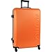 Nautica Ahoy Hardside Expandable 4-Wheeled Luggage-28 Inch Checked Size, Grey/Grey/Orang, 28