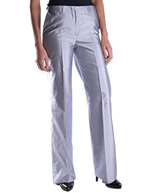 Calvin Klein Women's MCBI058001O Grey Silk Pants