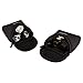 Pro Tec N276 3 Piece Neoprene Tuba/Tenor Saxophone Mouthpiece Pouch, Black