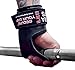 Cobra Grips PRO Weight Lifting Gloves Heavy Duty Straps Alternative Power Lifting Hooks Best for Deadlifts Wrist Wraps Support Bodybuilding (PRO Model for Men One Size, Black Rubber V2)