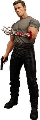 NECA Terminator 2: Judgement Day 7 Inch Series 1 Action Figure T-800 Man or Machine by Movies Figure