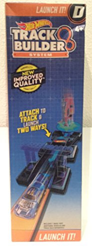 Hot Wheels Track Bulider System LAUNCH IT - D SET Accessory Add On Pull Back Launch 2 ways!